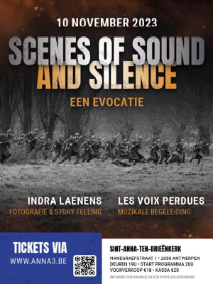 ANNA3 | Vrijdag 10 november 2023 | Scenes of Sound And Silence | Indra Laenens | Les Voix Perdues | Sint-Anna-ten-Drieënkerk Antwerpen Linkeroever